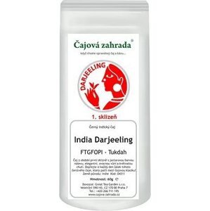 Čajová záhrada India Darjeeling FTGFOPI Tukdah – čierny čaj, 60 g