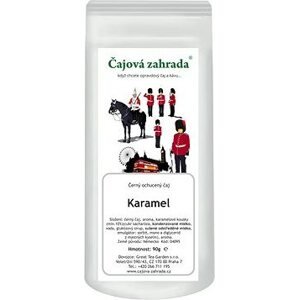 Čajová záhrada Karamel – čierny ochutený čaj, 90 g