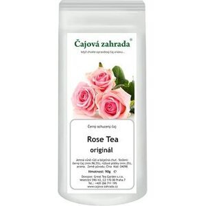 Čajová záhrada Rose Tea – čierny ochutený čaj, 90 g