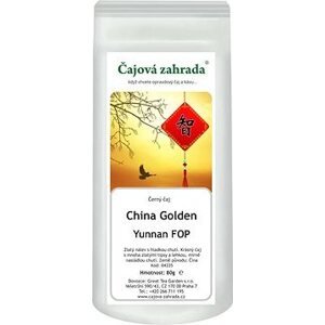 Čajová záhrada China Golden Yunnan FOP – čierny čaj, 80 g