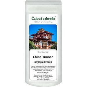 Čajová záhrada China Yunnan Black FOP – čierny čaj, 1000 g