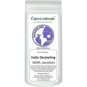 Čajová záhrada India Darjeeling TGFOPI – čierny čaj BEZ KOFEÍNU, 500 g