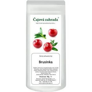 Čajová záhrada Brusnicový čaj – čierny ochutený čaj, 90 g