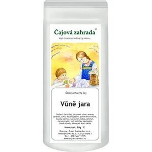 Čajová záhrada Vôňa jari – čierny ochutený čaj, 1000 g