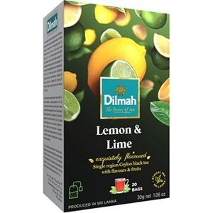 Dilmah Čaj čierny Citrón Limetka 20× 1,5 g