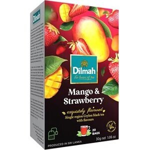 Dilmah Čaj čierny Mango Jahoda 20× 1,5 g