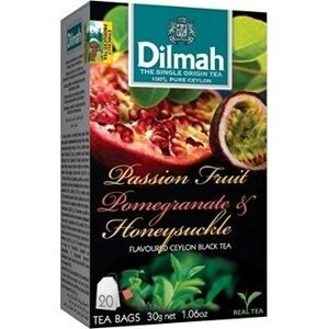 Dilmah Čaj čierny Maracuja Granátové jablko Zimolez 20× 1,5 g