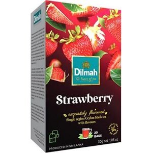 Dilmah Čaj čierny Jahoda 20× 1,5 g