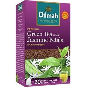 Dilmah Čaj zelený Jazmín 20× 1,5 g