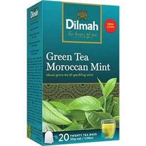 Dilmah Čaj zelený Marocká mäta 20× 1,5 g