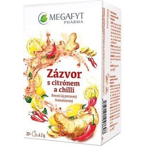 Megafyt Zázvor s citrónom & chilli 20× 2 g