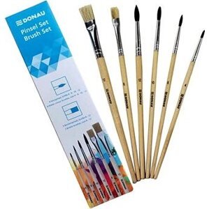 DONAU školský štetec, set 6 ks
