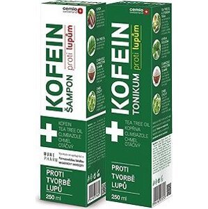 Cemio Kofein šampon proti lupům + tonikum