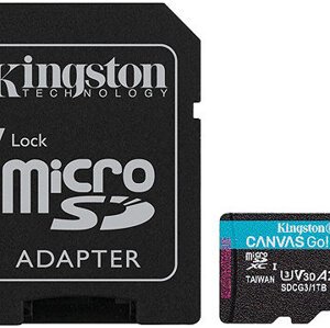 Kingston microSDXC Canvas Go Plus Gen4 1TB