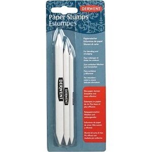 DERWENT Paper Stump Blister, súprava 3 ks papierových tierok