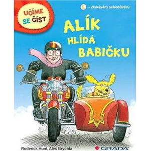 Alík hlídá babičku