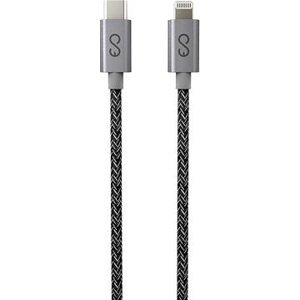Epico Fabric Braided Cable C to Lightning 1.2 m 2020 – space grey