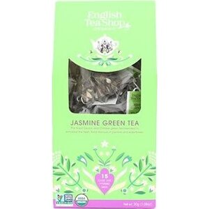 English Tea Shop Papierová katedrála Zelený čaj s jazmínom, 15 pyramídok