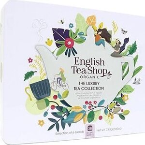 English Tea Shop Luxusná darčeková plechová kolekcia čajov, 36 vreciek