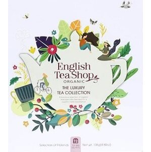 English Tea Shop Luxusná darčeková plechová kolekcia čajov, 72 vreciek