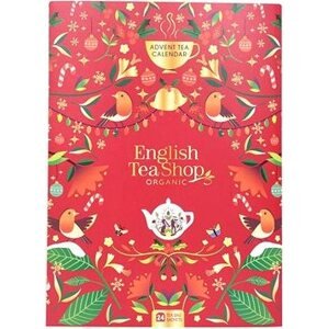 English Tea Shop Adventný kalendár Kniha Červená 24 vreciek Bio