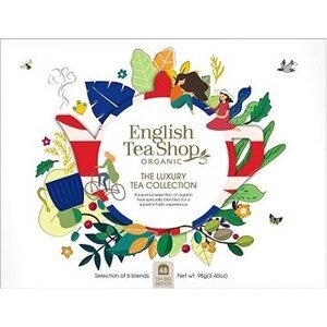English Tea Shop Papierová kolekcia Biele klasické čaje, 48 vrecúšok