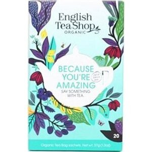 English Tea Shop Mix čajov Because you're Amazing 40 g, 20 ks bio ETS20