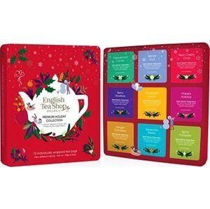 English Tea Shop Prémiová červená darčeková kolekcia 108 g, 72 ks bio ETS72