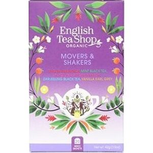 English Tea Shop Súprava čajov Movers and shakers 42 g, 20 ks bio ETS20