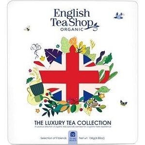English Tea Shop Luxusná kolekcia Union Jack 136 g, 72 ks bio ETS72
