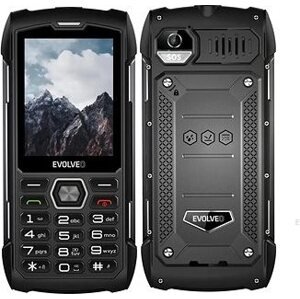 EVOLVEO StrongPhone H1 čierno-sivá