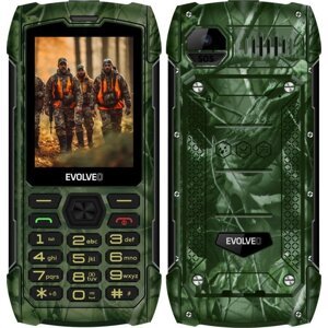EVOLVEO StrongPhone H1 lovecká kamufláž