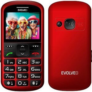 EVOLVEO EasyPhone XS červený