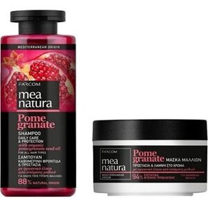 Farcom Mea Natura Šampón Gr. Jablko Každodenné Použitie 300 ml + Maska na vlasy Gr. jablko 250 ml