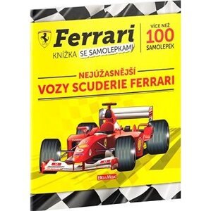 Ferrari Nejúžasnější vozy Scruderie Ferrari: Knížka se samolepkami