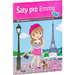 Šaty pro Emmu: 300 samolepek pro tvé francouzské panenky