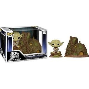 Funko POP! Star Wars The Empire Strikes Back 40th Dagobah Yoda with Hut 11