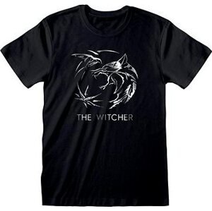 The Witcher: Silver Ink Logo – tričko M