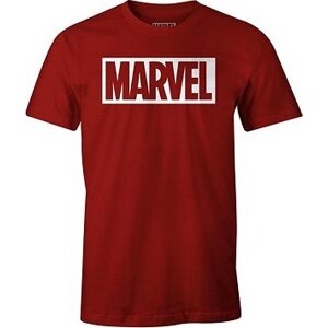 Marvel – Red Classic Logo – tričko S