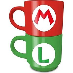 Super Mario – Mario and Luigi – súprava hrnčekov