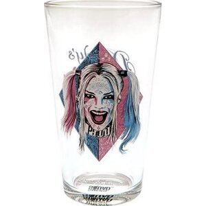 DC Comics Harley Quinn: Daddy's Monster - sklenice z čirého skla