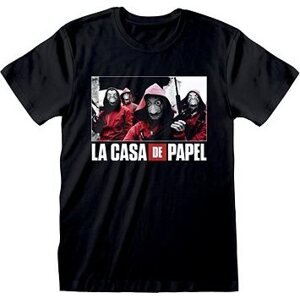 La Casa De Papel – Photo And Logo – tričko S