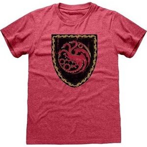 House of The Dragon|Rod draka – Erb Targaryenov – tričko L
