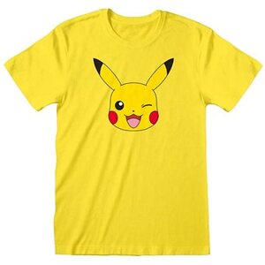 Pokémon – Pikachu Face – tričko XL