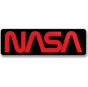 Hybris Production AB Samolepka NASA Worm Logo 10 cm