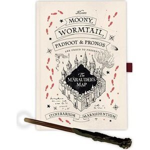 Harry Potter: Marauder's Map – A5 s perom