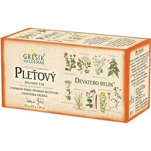Grešík Valdemar – Pleťový Devätoro bylín 20 vreciek