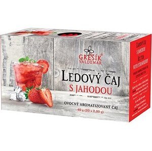 Grešík Valdemar Ledový čaj s jahodou 20 × 2 g n.s.