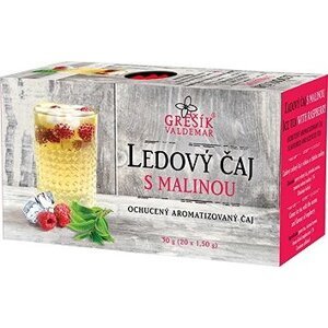 Grešík Valdemar Ledový čaj s malinou 20 × 1,5 g n.s.