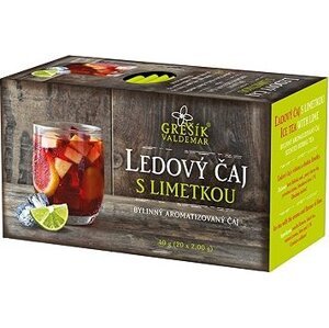Grešík Valdemar Ledový čaj s limetkou 20 × 2 g n.s.